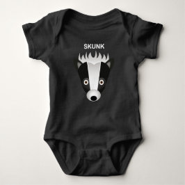 Skunk - Baby Jersey Bodysuit Baby Strampler