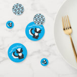 Skunk Birthday Party Kids Konfetti<br><div class="desc">Feiern Sie den Geburtstag Ihres Kindes mit diesem bezaubernden Schnupfen Geburtstagsgeschenk! Ideal für eine Waldtierfeier,  oder einfach nur für ein Kind,  das Lieben in den Schotten! Ein Party zum 1. Geburtstag für ein Baby!</div>