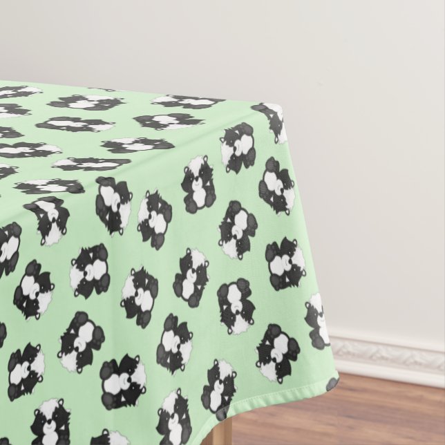 Skunk Birthday Tischdecke (Beispiel)