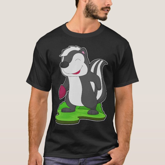 Skunk Bowling Bowling ball T-Shirt (Vorderseite)