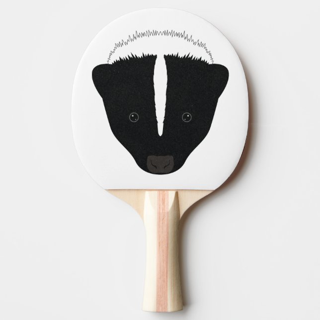 Skunk Face Tischtennis Schläger (Vorderseite)
