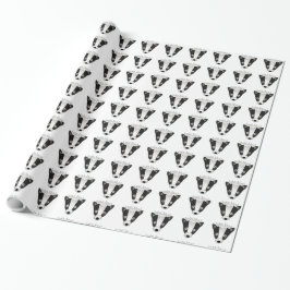 Skunk - Glossy Wrapping Paper, 30" x 15' Geschenkpapier