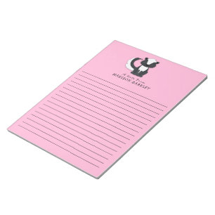 Skunk Kid Niedlich Woodland Stationary Notepad Notizblock