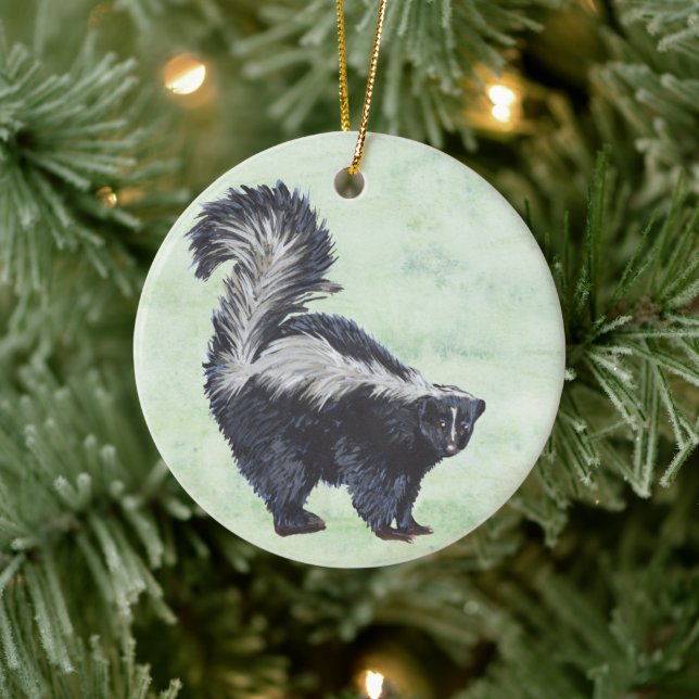 Skunk Ornament (Baum)