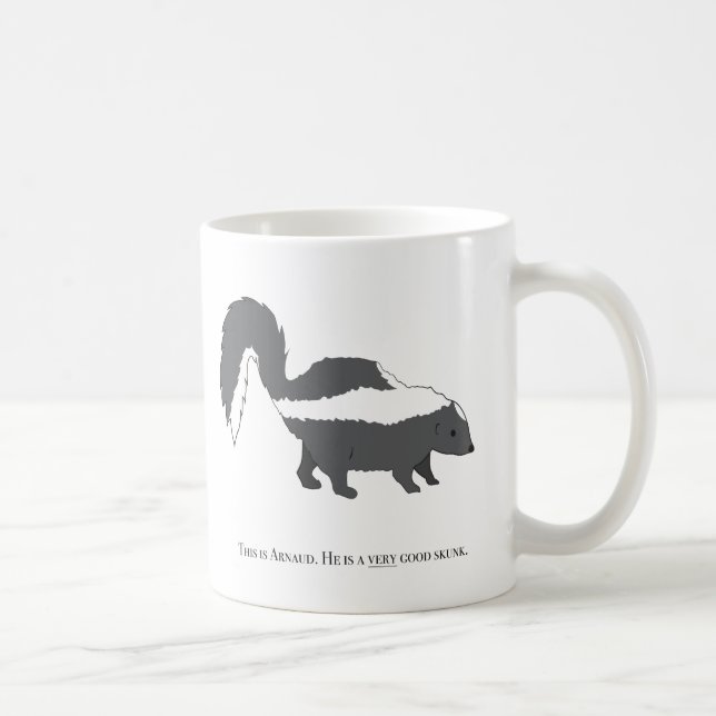 Skunk-Tasse (Arnaud)  Kaffeetasse (Rechts)