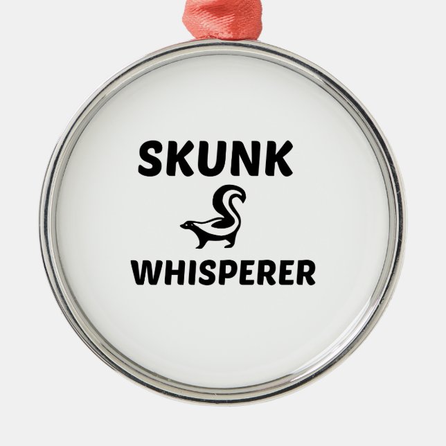 SKUNK WHISPERE ORNAMENT AUS METALL (Vorne)