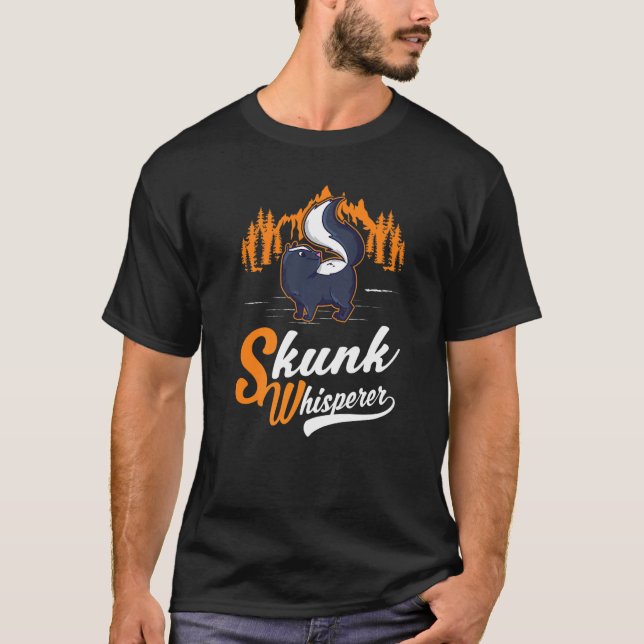 Skunk Whisperer T-Shirt (Vorderseite)