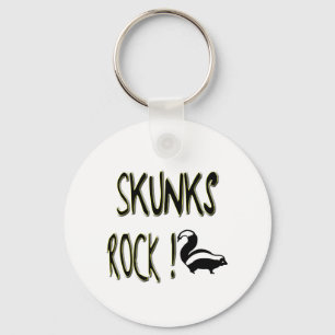 Skunks Rock! Schlüsselanhänger