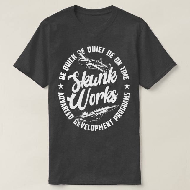 Skunkworks Lightning Advanced Development Program T-Shirt (Design vorne)