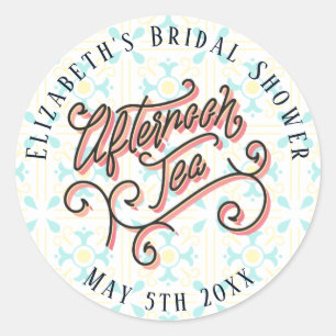 Skurril Afternoon Tea Aufkleber