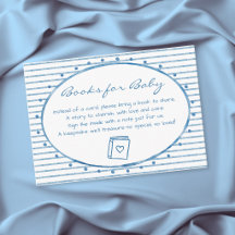 Skurril Blaue Aquarell-Schleifen-Streifen-Baby-Par