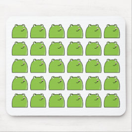 Skurril Design-Mauspad mit grünem Frosch Mousepad