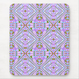 Skurril geometrisches abstraktes Muster Mousepad