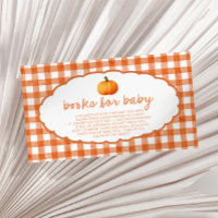 Skurril Herbst-Kürbis-Baby-Party-Bücher für Baby