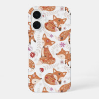 Skurril Volks Kunst Fuchs und Blumen