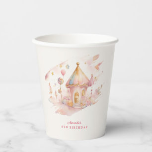 Skurril-wunderbare Candyland-Papiertasse Pappbecher