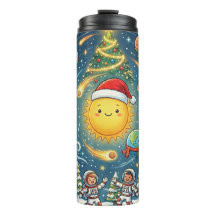 Skurrile lustige Weihnachtsfeier im Sonnensystem