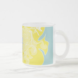 Skurrile Tropische Fisch-Ozean-Kunst Mattglastasse