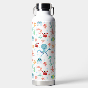 Skurrile Unterwasser-Meereslebewesen Trinkflasche