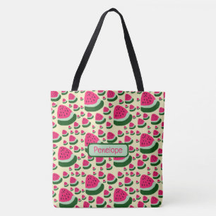 Skurrile Wassermelonen Süßes Sommerfrucht-Muster 