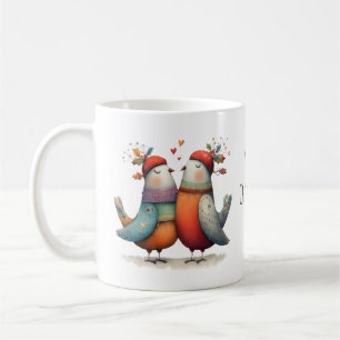 Skurrile Zwei Turteltauben 12 Tage Weihnachten 325 Kaffeetasse