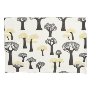 Skurriler Baobab-Baum-Muster Kissenbezug