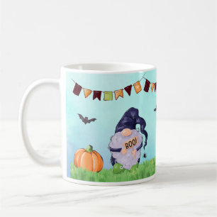Skurriler Gnom-Halloween Kaffeetasse