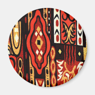 Skurriler Retro-Druck Magnet