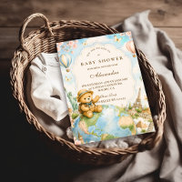 Skurriler Teddybär-Reise-Baby-Party