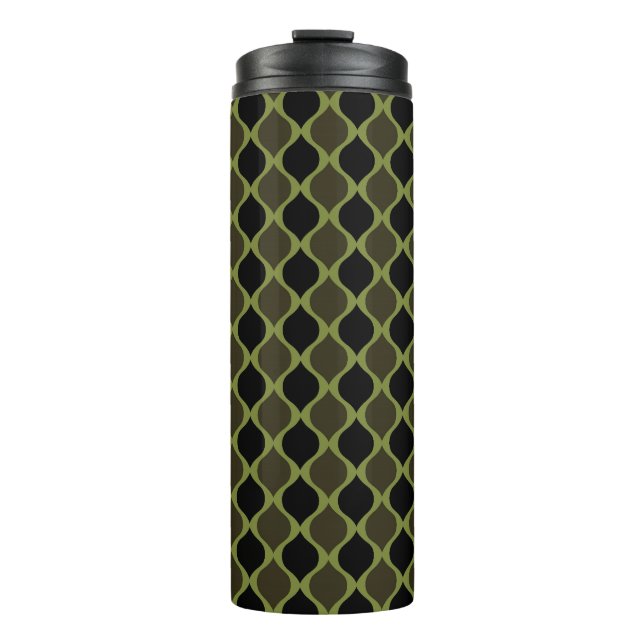 Skurriles Armee-Muster Thermosbecher (Vorderseite)