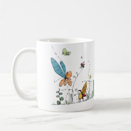 Skurriles Insektengeschenk, Insektenthema Kaffeetasse