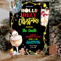 Skurriles Neon-Holly-Jolly-Weihnachten