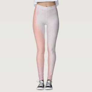 Skurriles Wildblumen-Wasserfarbmuster Damen-Oben-o Leggings