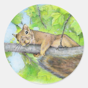 SKWIRL RUNDER AUFKLEBER