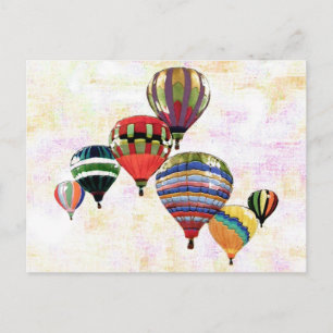 Sky Balloons ~ Postcard Modern Postkarte