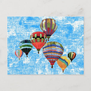 Sky Balloons ~ Postcard Modern Postkarte