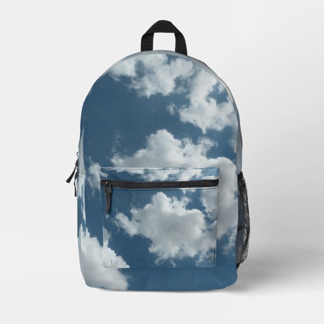 Sky Bedruckter Rucksack (Vorderseite)