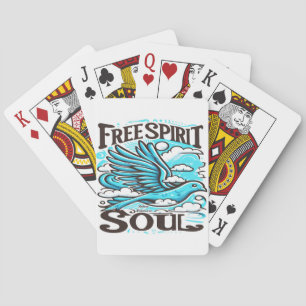 Sky Bird mit freiem Geist und Soul Spielkarten