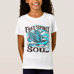 Sky Bird mit freiem Geist und Soul T-Shirt
