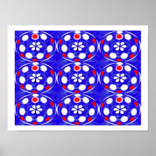 Sky Blubbles Art Poster