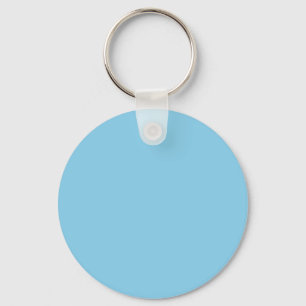 Sky Blue 87CEEB Color - Option zum Hinzufügen von Schlüsselanhänger