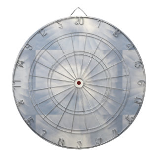 Sky Blue Background Dartscheibe
