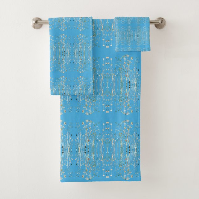 Sky Blue Badhandtuch Set (Insitu)