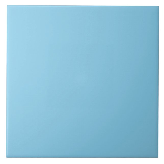 Sky Blue Blau Fliese (Vorderseite)