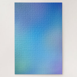 Sky Blue Bokeh Blur Farbenfrohe Gradient Minimalis Puzzle