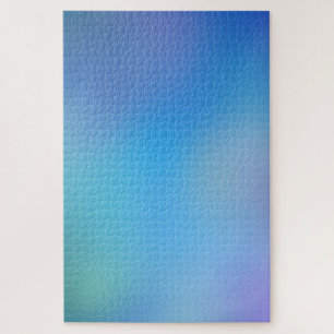 Sky Blue Bokeh Blur Farbenfrohe Gradient Minimalis Puzzle