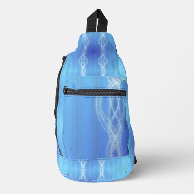 Sky Blue Crossbody Bag (Vorderseite)