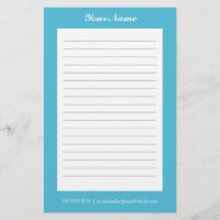 Sky Blue Customizable Linse