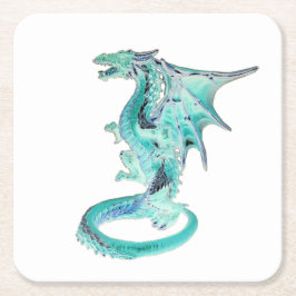 Sky Blue Dragon Untersetzer