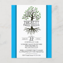 Sky Blue Family Tree Family Wiedersehen